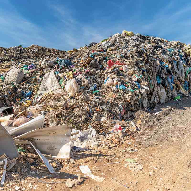 plastic pollution - earth safe